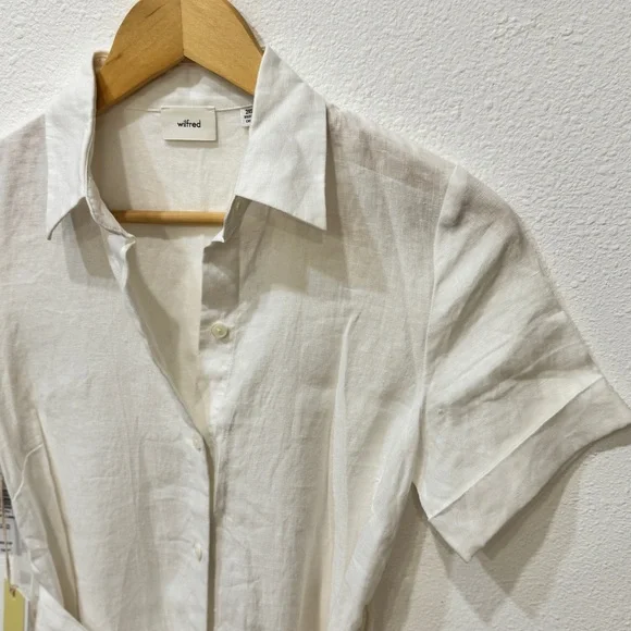 Aritzia Wilfred White Eleta Linen Maxi Dress - Picture 5 of 15